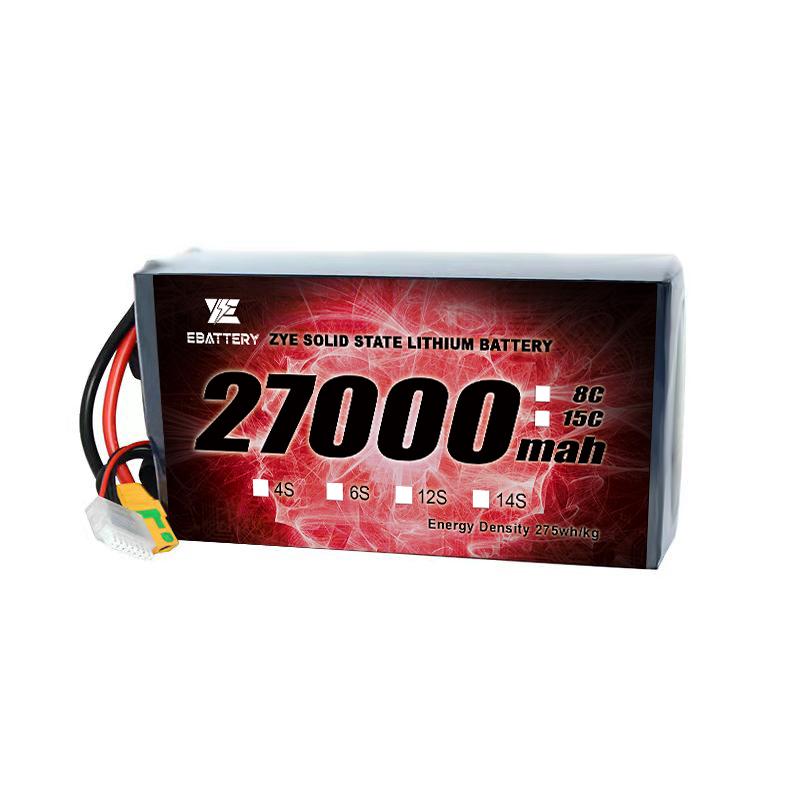 Semi-solid state batteries