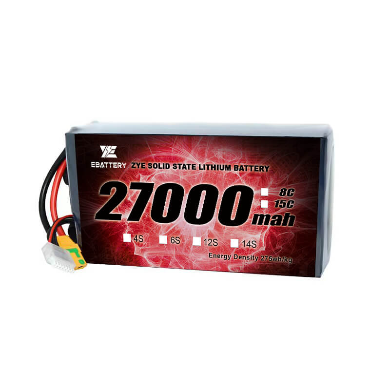 LI High Energy Density HV Solid State 27000mah na Baterya