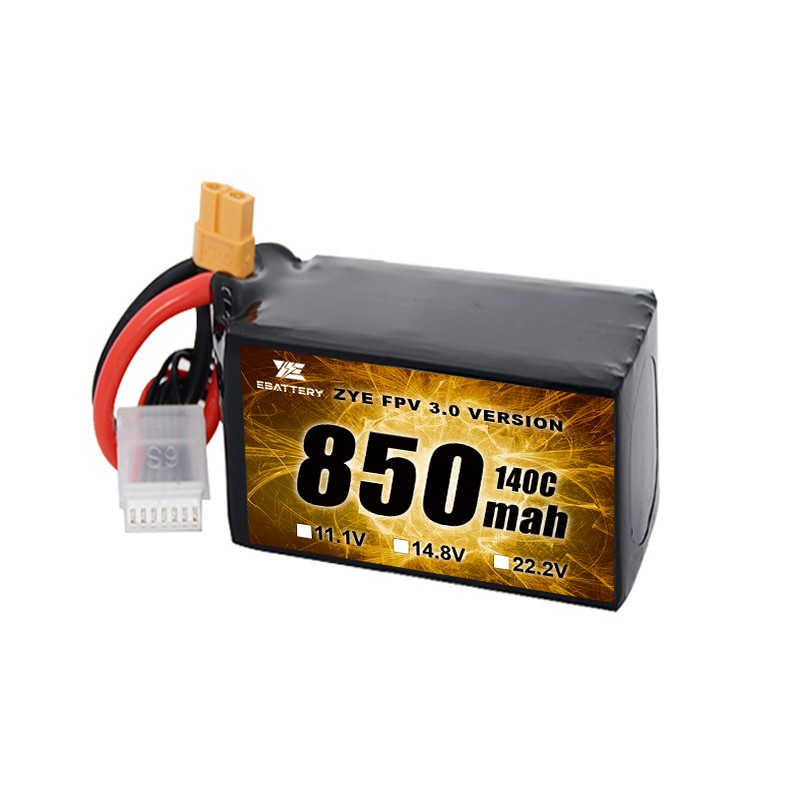 Maliit na Sukat 850mah 1100mah 1300mah 1500mah FPV Lipo Battery